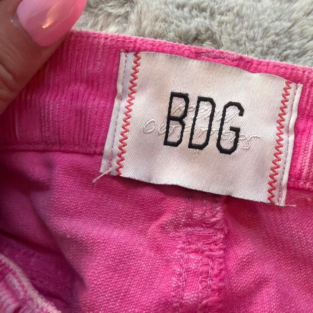 BDG Women's Pink Trousers - Picture 3 of 5